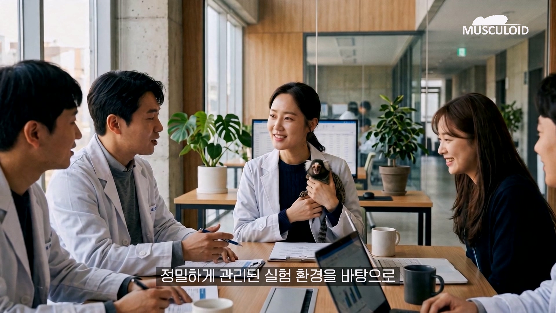 Kim Kyung-in, CEO of Musculoid produced video
